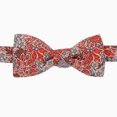 Noeud papillon Liberty Aubrey Forest brique