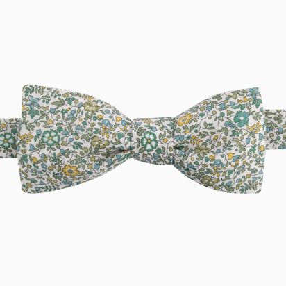 Liberty Lime Katie & Millie Bow Tie