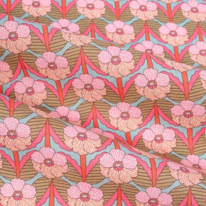 Carré de Coton Liberty Chevron 2