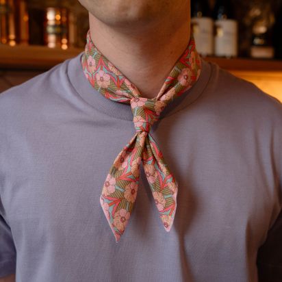 Carré de Coton Liberty Chevron 2