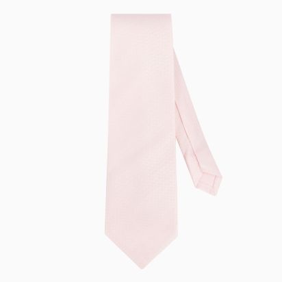 Pink Souffle Venezia Silk Tie