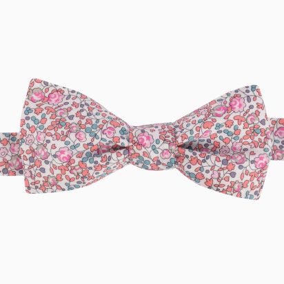 Liberty Powdery Pink Eloise Bow Tie