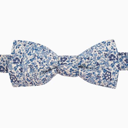 Noeud papillon Liberty Katie & Millie bleu foncé