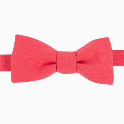 Coral Bow Tie