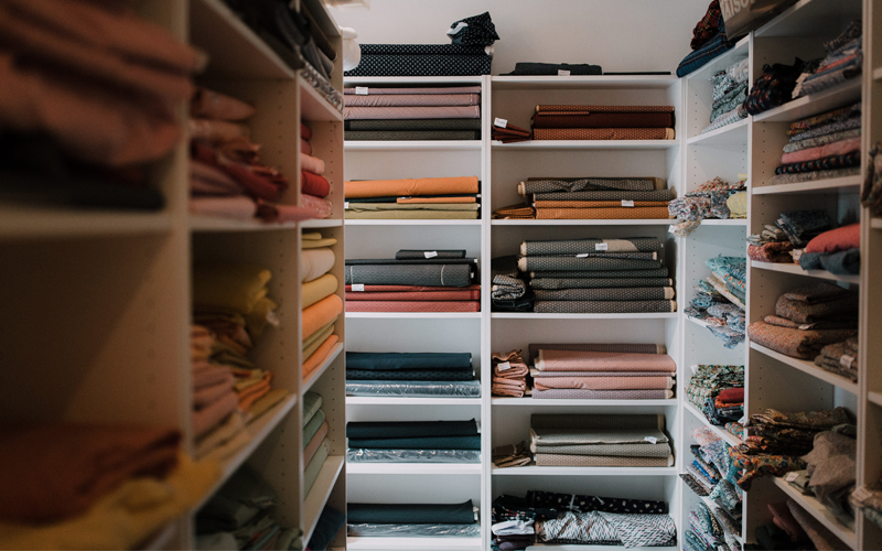 tissu atelier le colonel moutarde